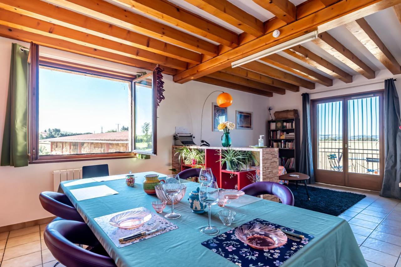 Logement 75M2, Avec Vue, Au Calme, Lyon A 25Km Communay Экстерьер фото